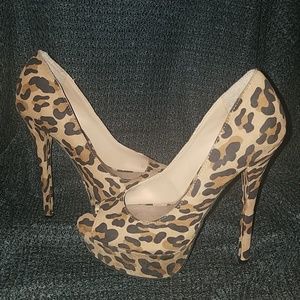 Just fab leopard heels